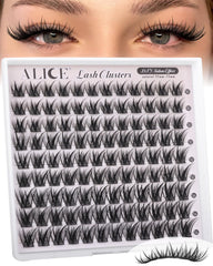 ALICE Lash Clusters wispy 10-14mm blend for natural daytime definition