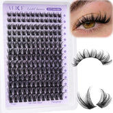 ALICE Lash Clusters wispy extensions 10-18mm for natural light lash enhancement.