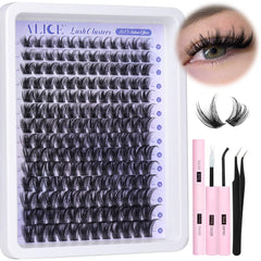 ALICE Lash Clusters Wispy Extensions for salon-quality results at home
