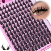 ALICE Manga Lash Clusters with spikes for anime-inspired volume.