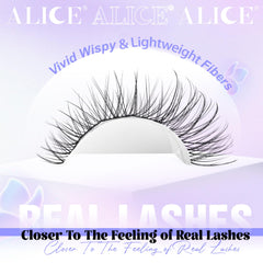 ALICE mixed-length cluster lashes 8-10-12-14-16mm support versatile DIY looks.