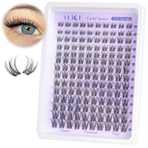 ALICE Natural Lash Clusters with invisible band for seamless, professional eyes.