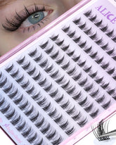 ALICE manga natural spikes lashes in 10-14mm for effortless day-to-night look.