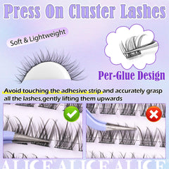 ALICE C-Curl 8-14mm lashes for natural curling