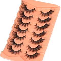 ALICROWN HAIR lashes with fluttering tails for a soft fox-eye effect