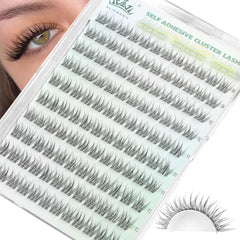 ALICROWN HAIR self-adhesive lash clusters tray for quick natural lift