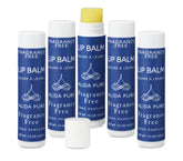 ALIDA PURE balsamo labial sin fragancia en set de 5 tubos para hidratación suave