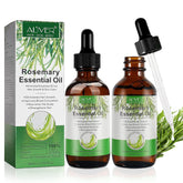 ALIVER aceite de romero puro, botella para aromaterapia