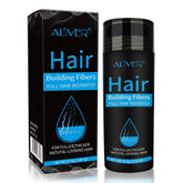 ALIVER fibras capilares densidad inmediata para cabello más grueso y definido.