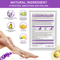 ALIVER lavender scent close-up highlighting soothing aromatics during exfoliation.
