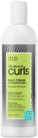 ALL ABOUT CURLS: botella con acondicionador diario para rizos