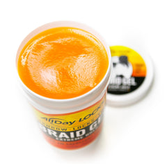 AllDay Locks Braid Gel close-up highlighting shine and frizz control