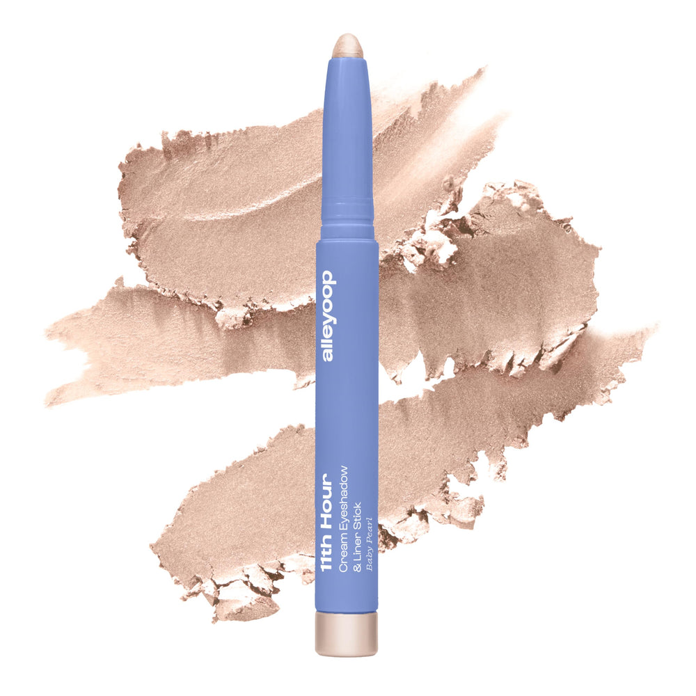 ALLEYOOP 11th Hour sombra-ojos crema brillos Champagne, ideal para look diario radiante.