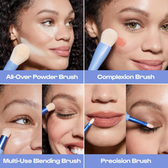 ALLEYOOP Overachiever complexion brush for smooth finish on the go.
