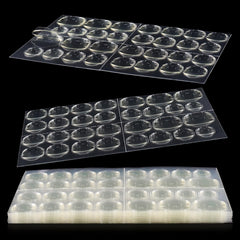 Allstarry Nail Tabs pack overview shows 12 sheets for versatile sizing and quick nail shape fitting.
