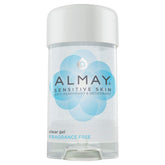 Almay gel antiperspirante sin fragancia, protección suave para piel sensible