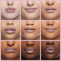 Brillo labial de Almay, tono Angelic, efecto intenso y suave.