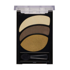 Almay Shadow Trio Coppery Blaze open palette highlighting coordinated shades for blending