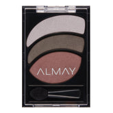 Almay Shadow Trio, paleta Mulberry Moonlight para intensificar ojos azules.