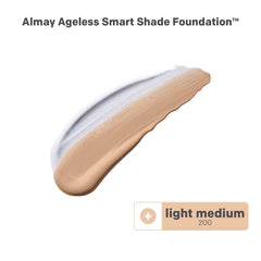 Almay Smart Shade Foundation textura líquida: cobertura modulable para acabado natural.