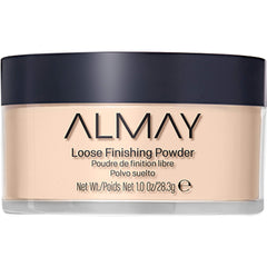 Almay Smart Shade Polvo Suelto Light/100, acabado suave y natural.