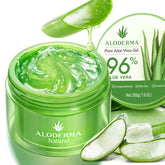 Gel Aloe Vera de Aloderma con textura ligera y rápida absorción para la piel
