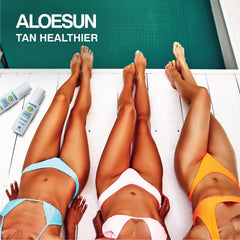 ALOESUN coconut tanning oil spray 34-oz travel size for convenient application