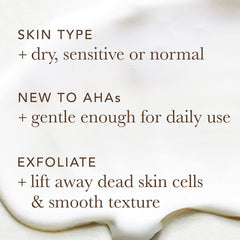 Ingredientes clave de Alpha: hidratación y exfoliación suave
