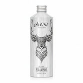 Alpine Provisions Shampoo natural con abeto y salvia en botella, hidratación duradera.