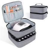 ALSLEA Organizador de esmaltes con doble capa, frontal, para ordenar 30 esmaltes