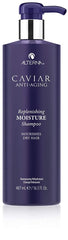 Alterna Caviar Anti-Aging Conditioner bottle emphasizing shine and smoothness.