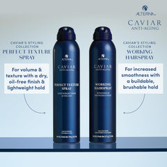 Alterna Caviar Antiedad laca con acabado brllante natural en cabello suave