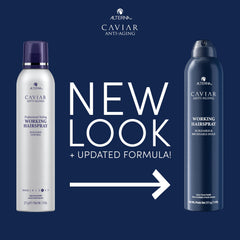 Alterna Caviar Working Hairspray mist for lightweight styling