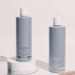 ALURAM Cabello Textura Media Champú: cuidado profesional para cabello teñido y rizado.