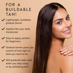 ALURAM Golden Glow Lotion hand-application demonstrates effortless, streak-free blending