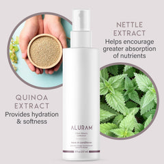 ALURAM Quinoa y ortiga fortalecen el cabello con uso continuo