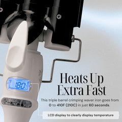 Alure dual-voltage plug setup for worldwide use and travel convenience.