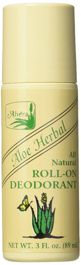 Alvera Desodorante Aloe Herb, empaque de 6, ayuda a mantener la piel seca todo el día.