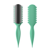AM8:00 Curl Defining Brush with nine rows for defined curls
