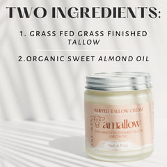 Amallow face application for gentle, soothing hydration on sensitive skin