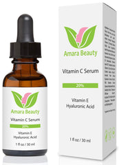 Amara Beauty Vitamina C 20% absorción rápida: piel más tersa y uniforme.