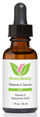 Amara Beauty Vitamina C 20% piel clara y poros menos visibles gracias a la fórmula.
