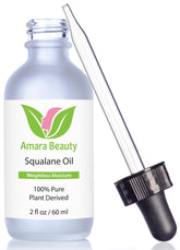 Amara Beauty Squalane en botella, hidratación rápida para piel.
