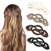Amariver 4packs hair clips with crossover design for versatile daily styling