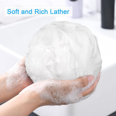 AmazerBath esponja lufa, espuma densa para una limpieza rápida.