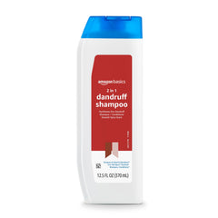 Amazon Basics 2-in-1 bottle front showing smooth spice scent and pH balanced formula.