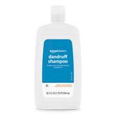 Amazon Basics Champú Anticaspa, vista frontal de la botella, ayuda a controlar la caspa.