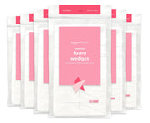 Amazon Basics cosmetic foam wedges in packaging for easy makeup application.
