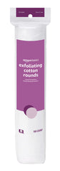 Amazon Basics dual-sided cotton rounds with textured and embossed surfaces