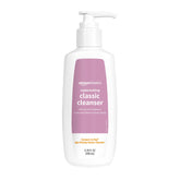 Amazon Basics Gentle Exfoliating Face Wash bottle closeup for a refreshing daily cleanse